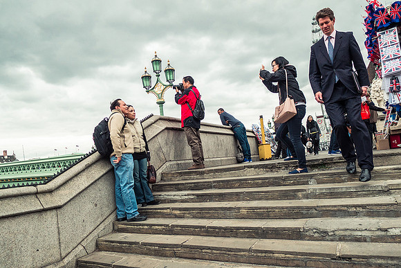 "Late for Work" - London, England