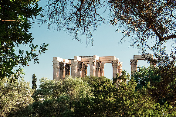Temple of Olympian Zeus, Athens, Greece