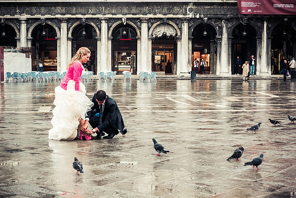 "Cinderella" - Piazza San Marco, Venice, Italy