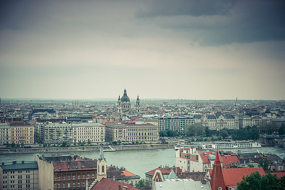 View from Castle Hill, Budapest, Hungary