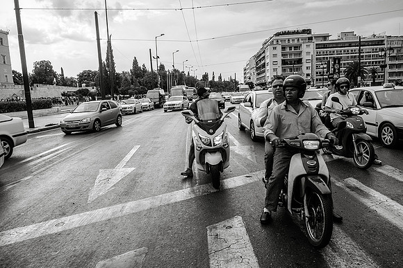 "Crossing" - Athens, Greece