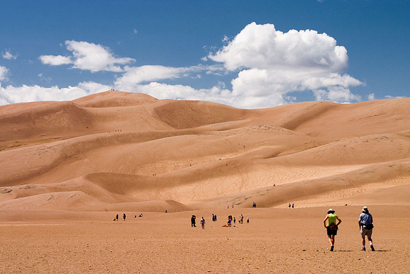 Great Sand Dunes National Park and Preserve, Mosca, Colorado, USA